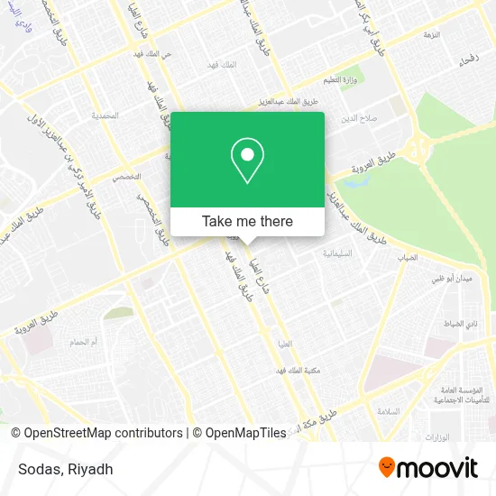 Sodas map