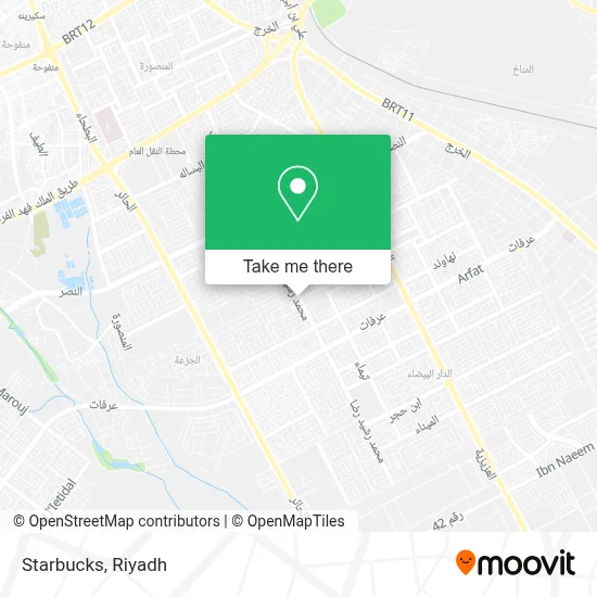 Starbucks map