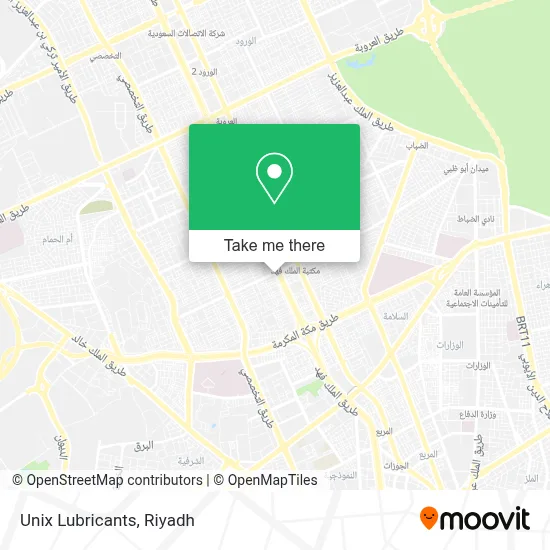 Unix Lubricants map