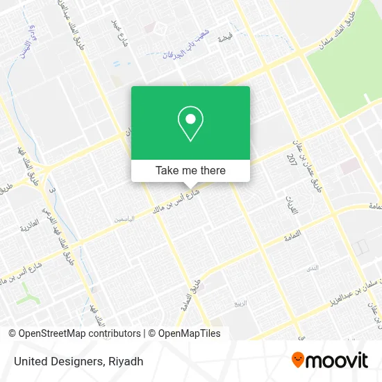 United Designers map