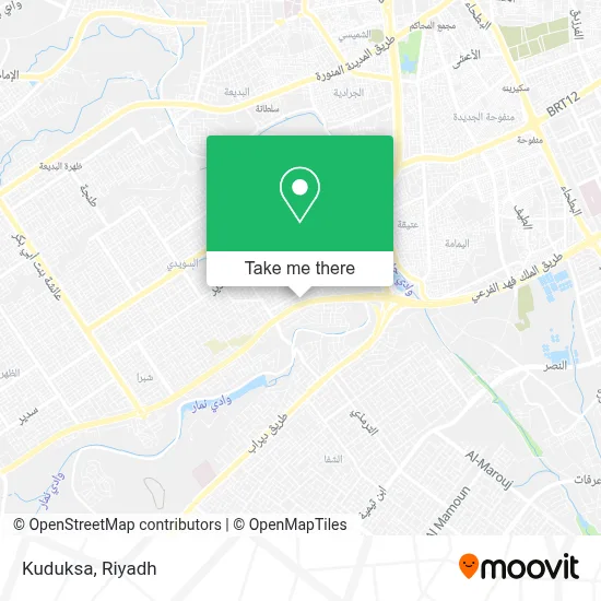 Kuduksa map