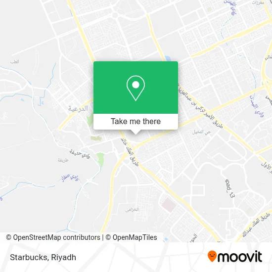 Starbucks map