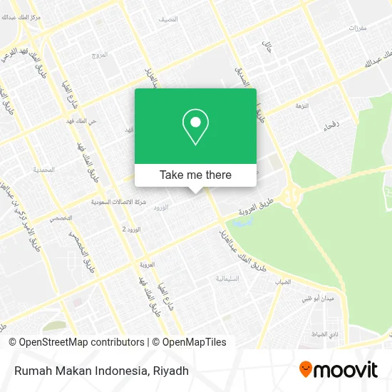 Rumah Makan Indonesia map