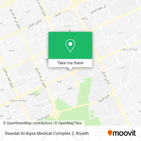 Rawdat Al Aqsa Medical Complex 2 map