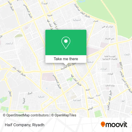 Haif Company map