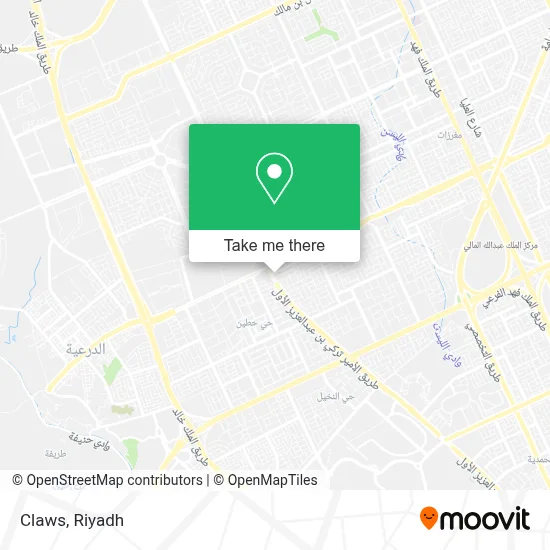 Claws map