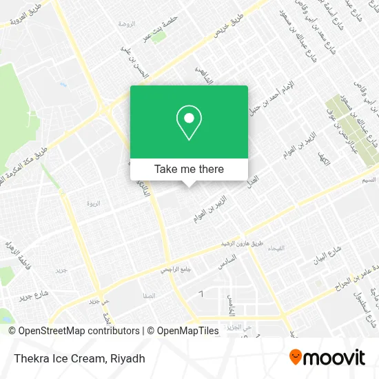 Thekra Ice Cream map