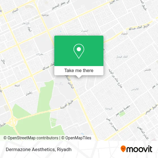 Dermazone Aesthetics map