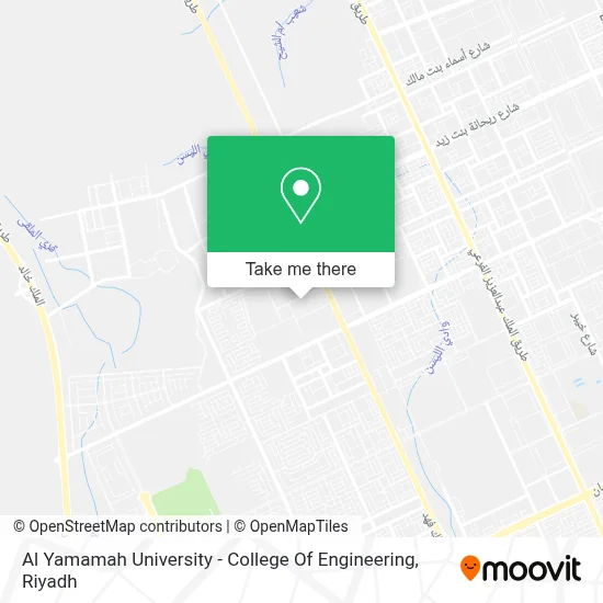 Al Yamamah University - College Of Engineering map