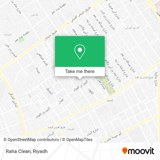 Raha Clean map