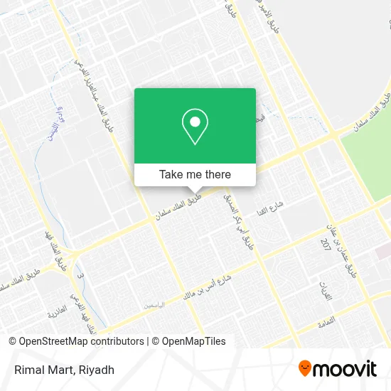 Rimal Mart map