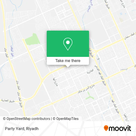 Party Yard map