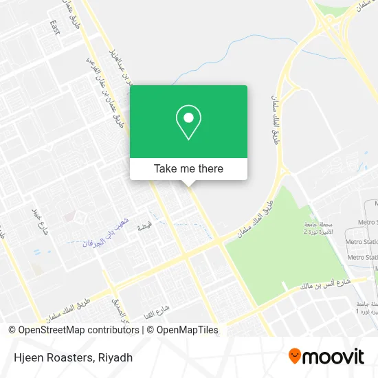 Hjeen Roasters map