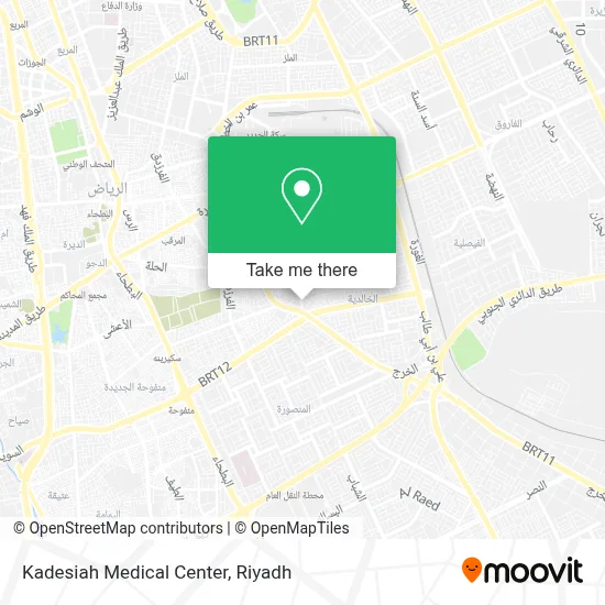 Kadesiah Medical Center map