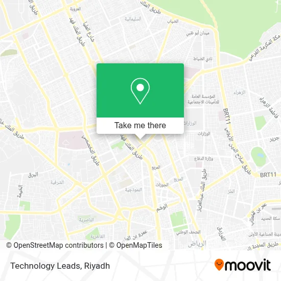 Technology Leads map