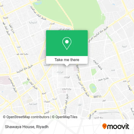 Shawaya House map