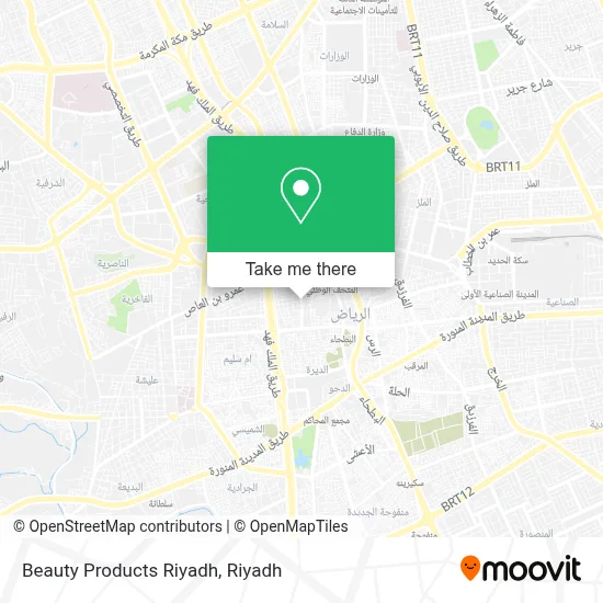 Beauty Products Riyadh map