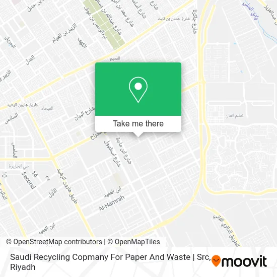 Saudi Recycling Copmany For Paper And Waste | Src map