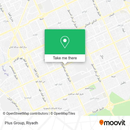 Plus Group map