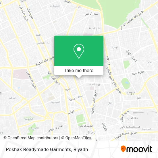 Poshak Readymade Garments map