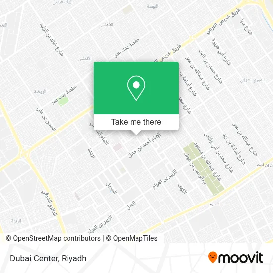 Dubai Center map
