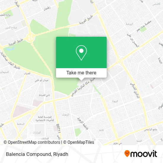 Balencia Compound map