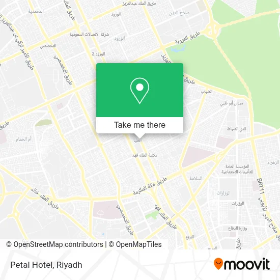 Petal Hotel map