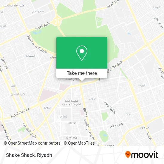Shake Shack map