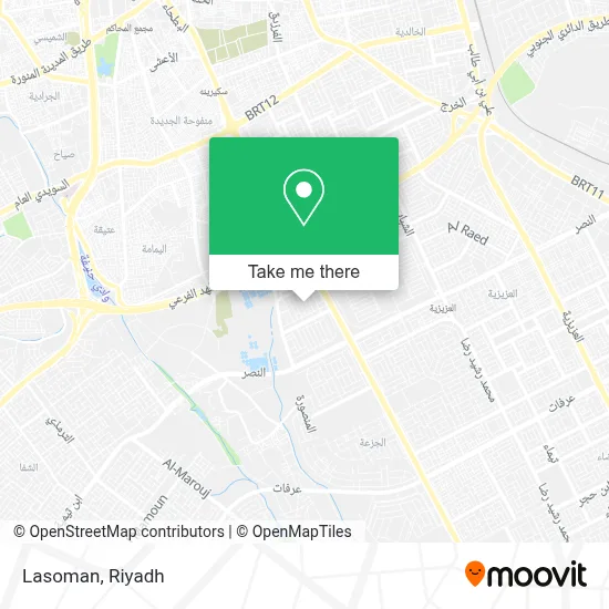 Lasoman map