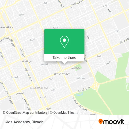 Kids Academy map