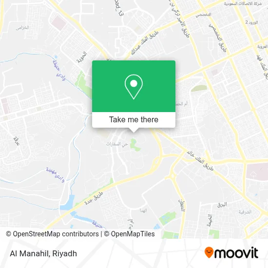 Al Manahil map