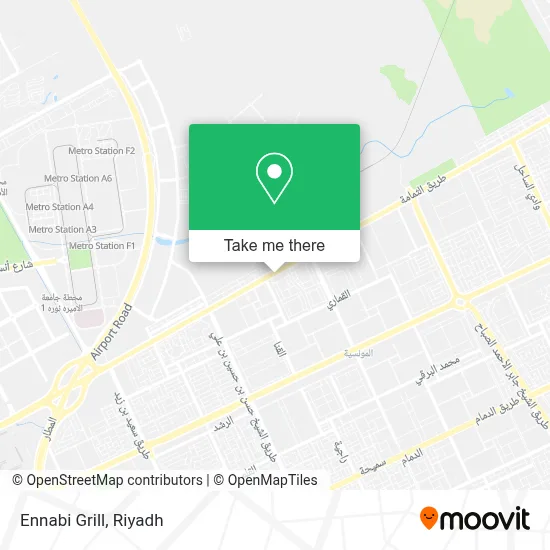 Ennabi Grill map