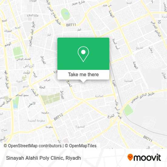 Sinayah Alahli Poly Clinic map