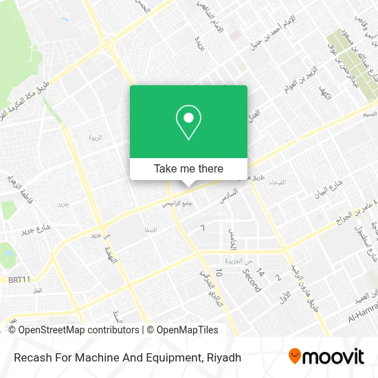 Recash For Machine And Equipment map