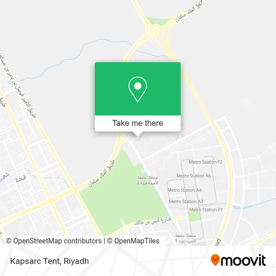 Kapsarc Tent map