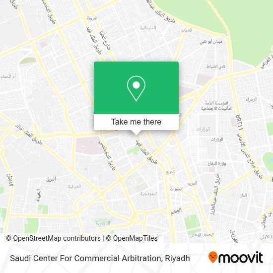 Saudi Center For Commercial Arbitration map