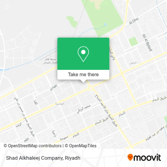 Shad Alkhaleej Company map