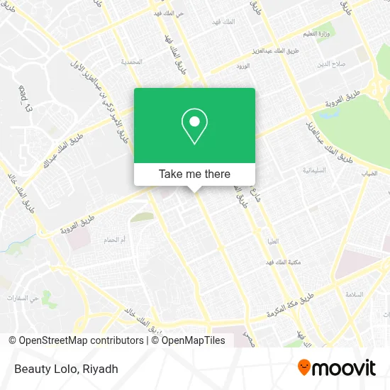 Beauty Lolo map