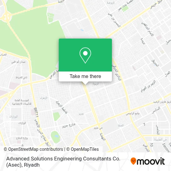 Advanced Solutions Engineering Consultants Co. (Asec) map
