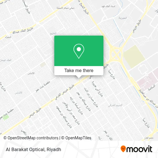 Al Barakat Optical map