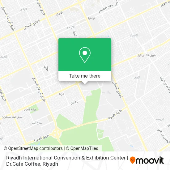 Riyadh International Convention & Exhibition Center | Dr.Cafe Coffee map