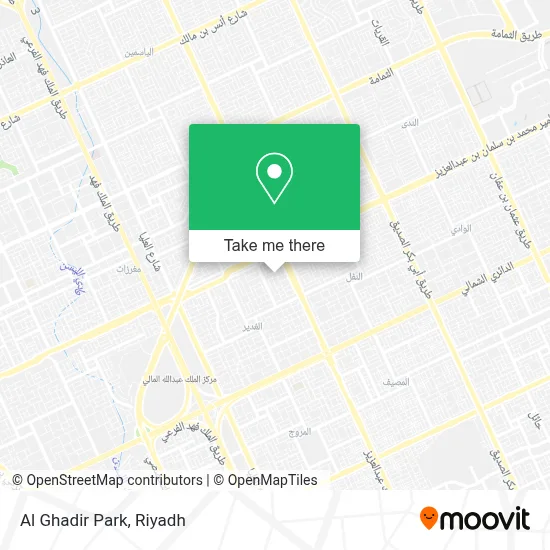 Al Ghadir Park map