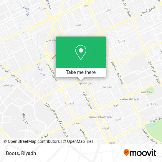 Boots map
