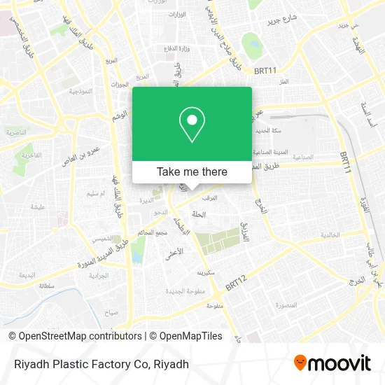 Riyadh Plastic Factory Co map