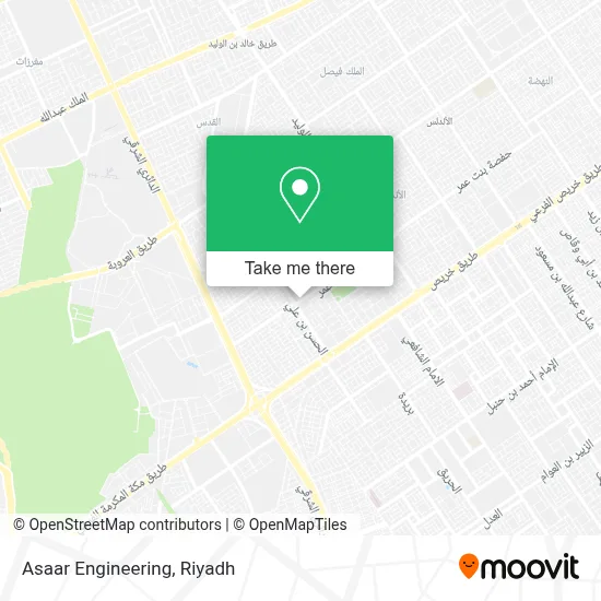 Asaar Engineering map