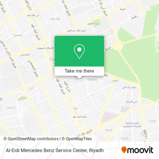 Al-Eidi Mercedes Benz Service Center map
