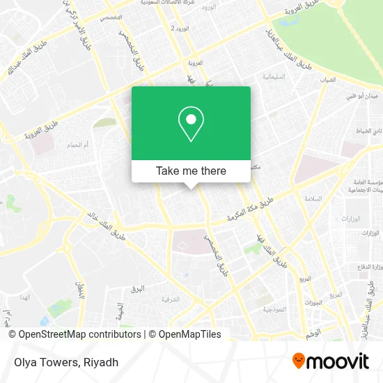 Olya Towers map