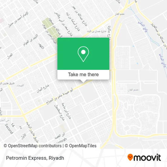Petromin Express map