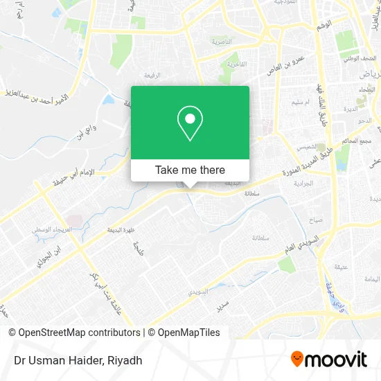 Dr Usman Haider map