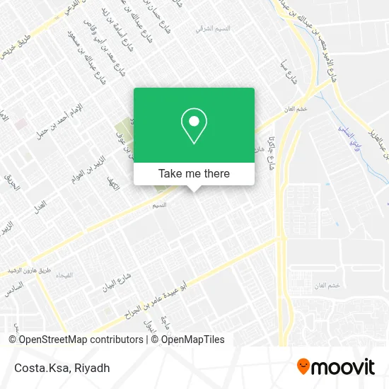 Costa.Ksa map